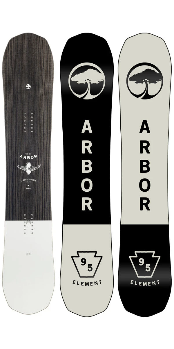 Arbor Element Rocker 2024 Snowboard 1 Arbor Element Rocker 2024 Snowboard