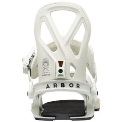Arbor Hemlock 2023 Snowboard Bindings - White -Ski Equipment Store 013576522135 3