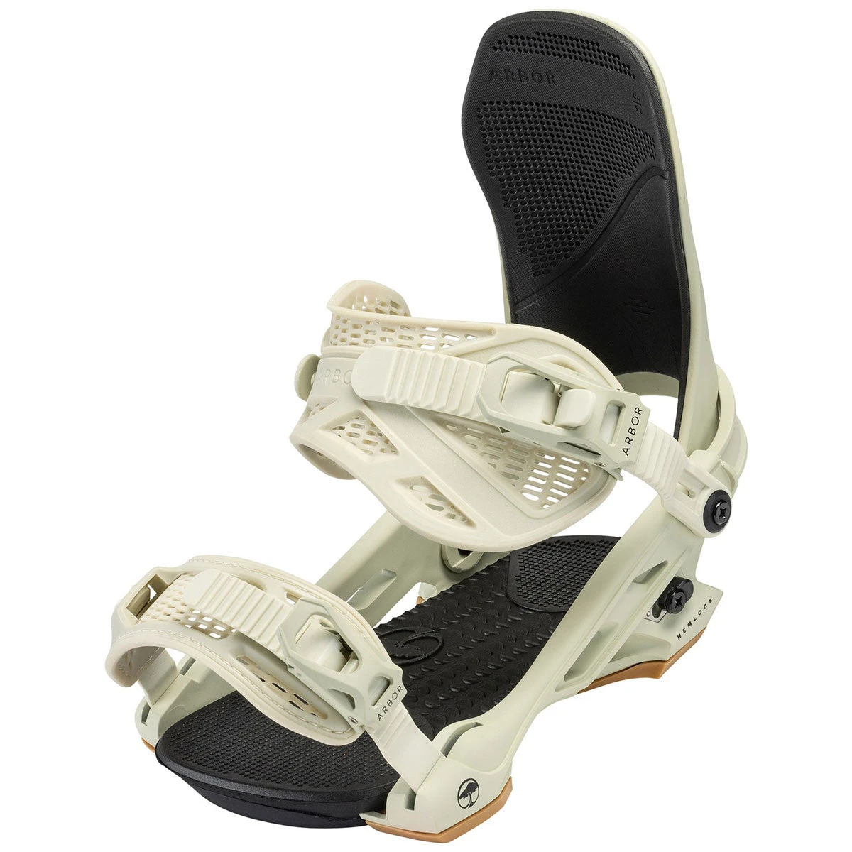 Arbor Hemlock 2024 Snowboard Bindings - Frank April 2 Arbor Hemlock 2024 Snowboard Bindings - Frank April - Image 2