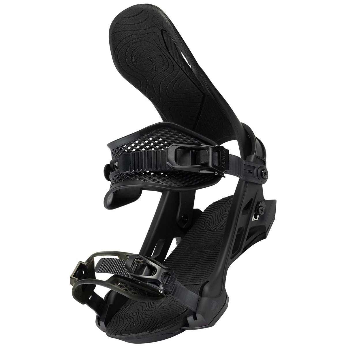 Arbor Cypress 2024 Snowboard Bindings - Black 2 Arbor Cypress 2024 Snowboard Bindings - Black - Image 2