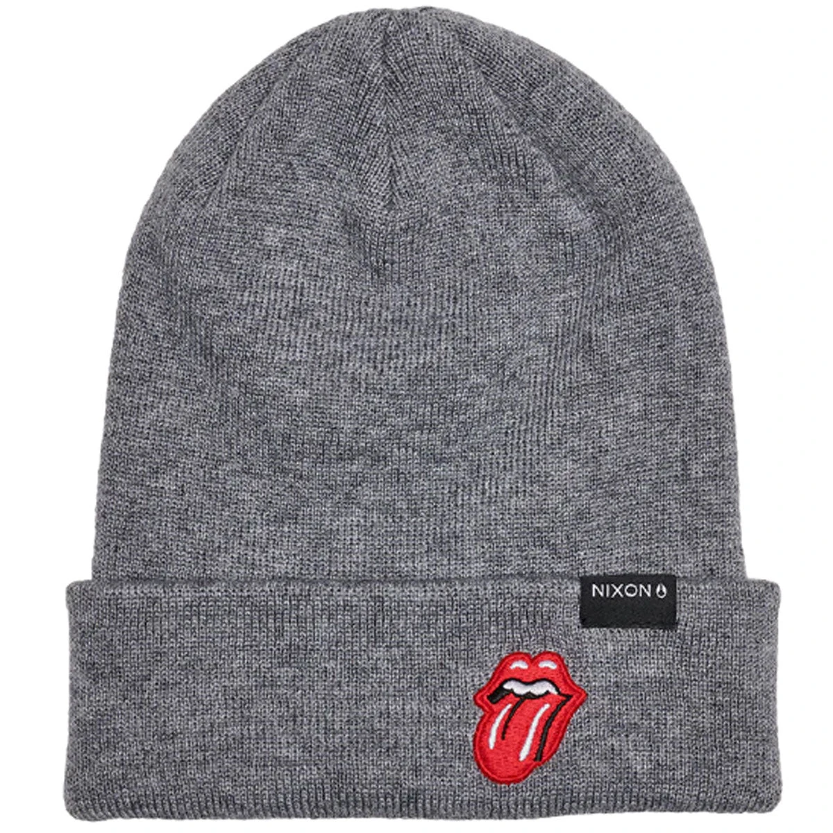 Nixon X Rolling Stones Beanie - Heather Gray 1 Nixon X Rolling Stones Beanie - Heather Gray