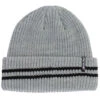 Santa Cruz Pit Long Shoreman Beanie - Heather Grey/Black