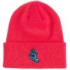 Santa Cruz Screaming Hand Long Shoreman Beanie - Fuji Red