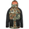 Thirty Two Womens Ava Snowboard Jacket - Black/Camo