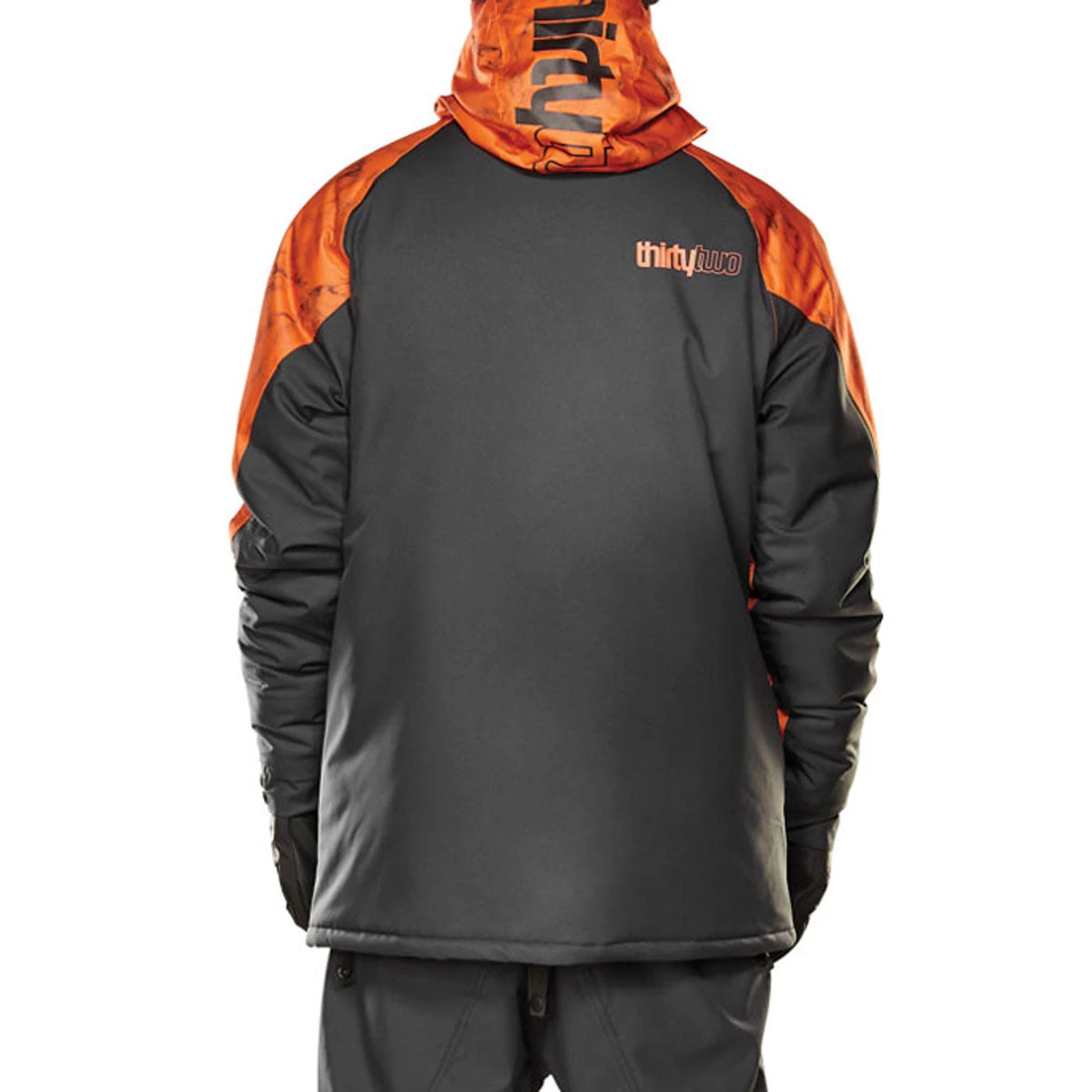 Thirty Two Lashed Insulated Snowboard Jacket - Orange 2 Thirty Two Lashed Insulated Snowboard Jacket - Orange - Image 2