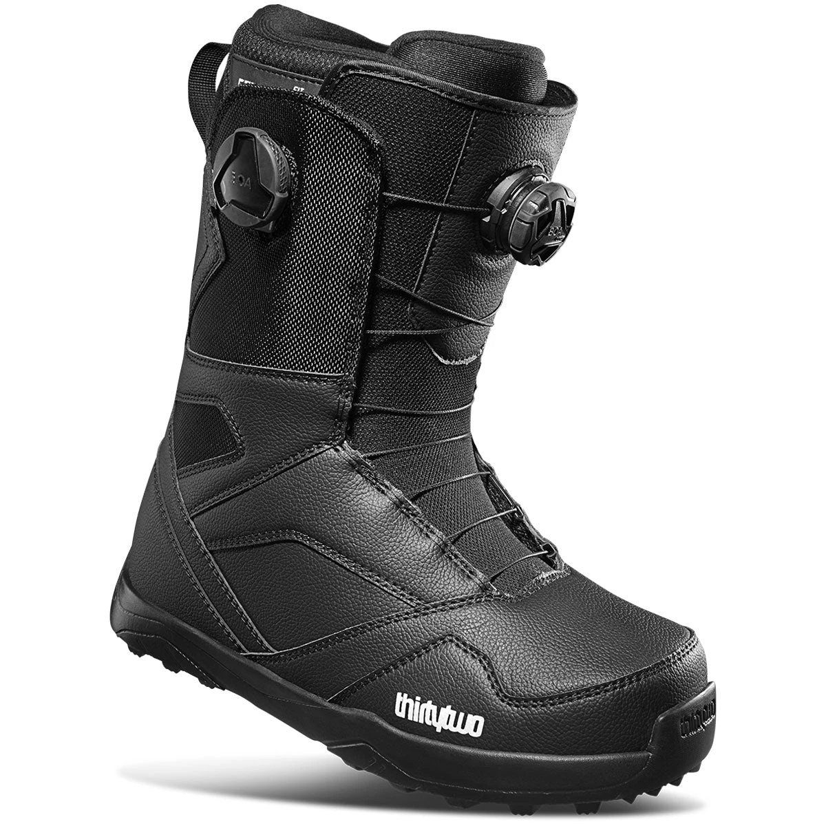 Thirty Two Womens Stw Double Boa Snowboard Boots - Black 1 Thirty Two Womens Stw Double Boa Snowboard Boots - Black