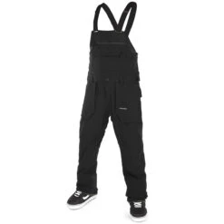 Volcom Roan Bib Overall Snowboard Pants - Black