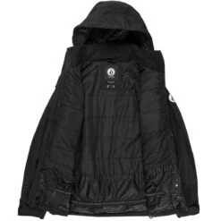 Volcom 2836 Insulated Snowboard Jacket - Black -Ski Equipment Store 196134107996 4