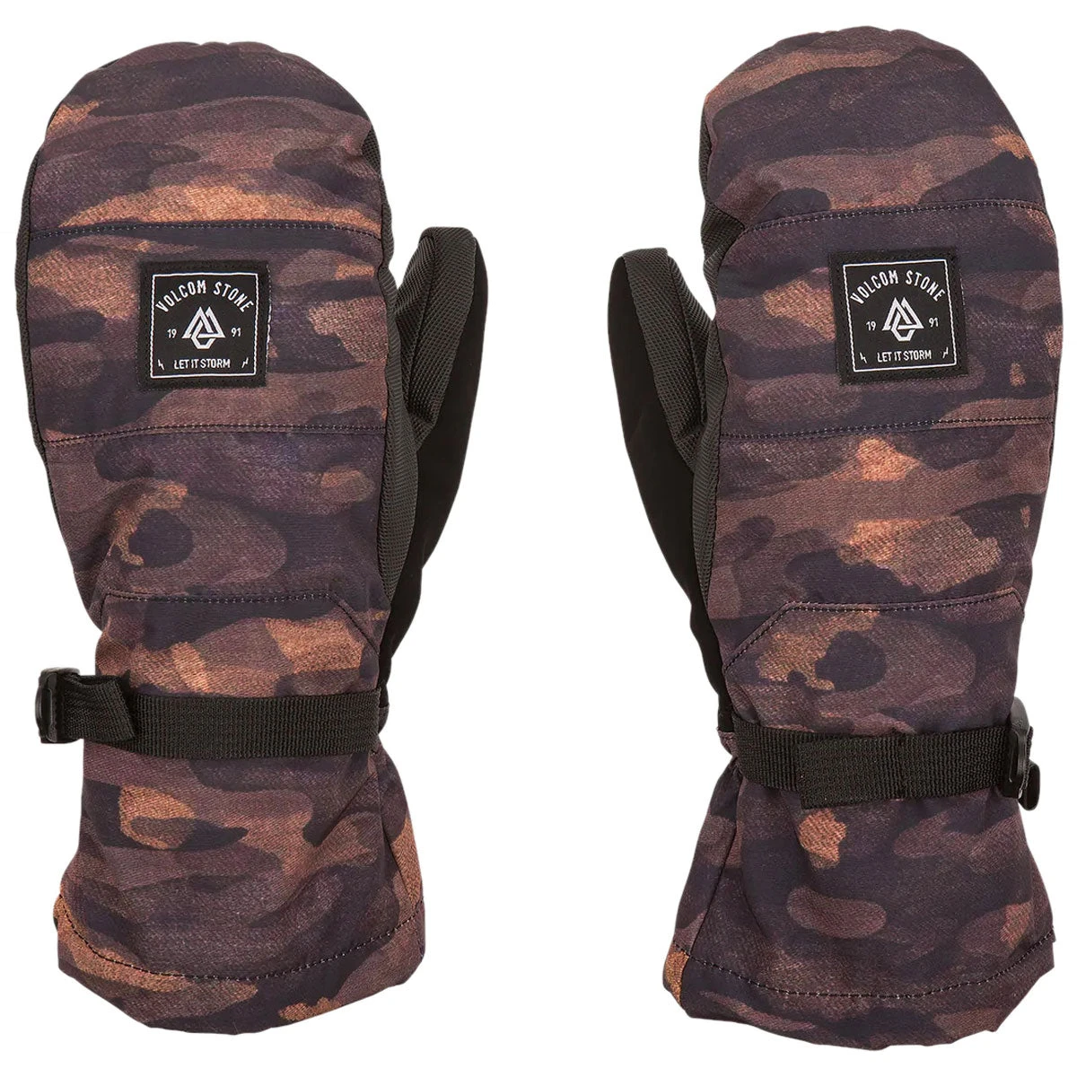 Volcom Womens V.snow Over Mitt Snowboard Gloves - Dusk Camo 1 Volcom Womens V.snow Over Mitt Snowboard Gloves - Dusk Camo