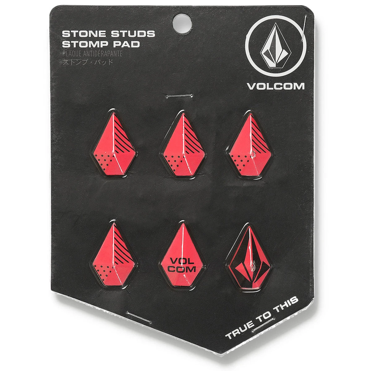 Volcom Stone Studded Snowboard Stomp Pad - Orange Shock 1 Volcom Stone Studded Snowboard Stomp Pad - Orange Shock