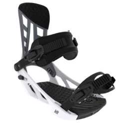 K2 Indy 2024 Snowboard Bindings - Grey/White -Ski Equipment Store 196222114264 2