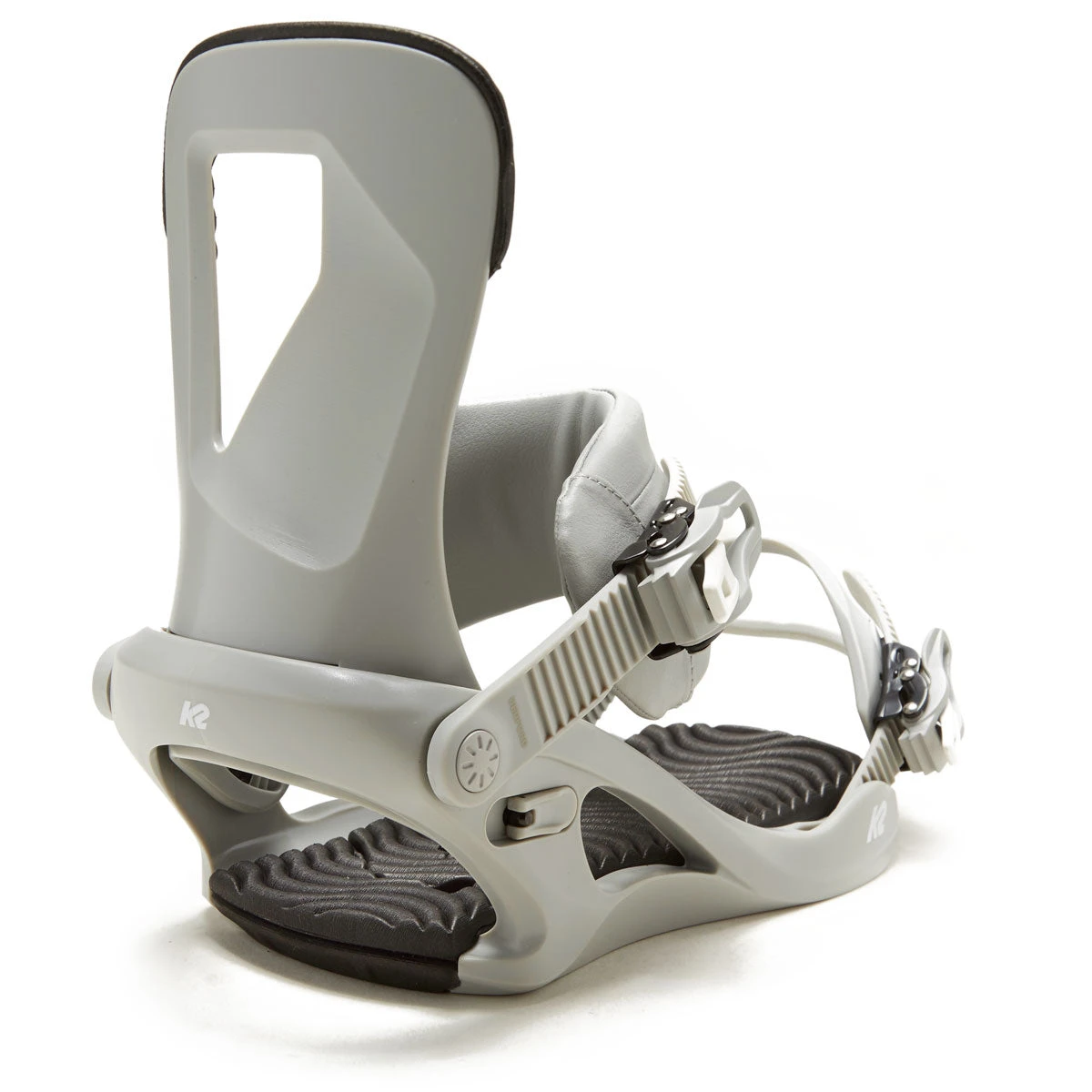 K2 Womens Bedford 2024 Snowboard Bindings - Grey 1 K2 Womens Bedford 2024 Snowboard Bindings - Grey