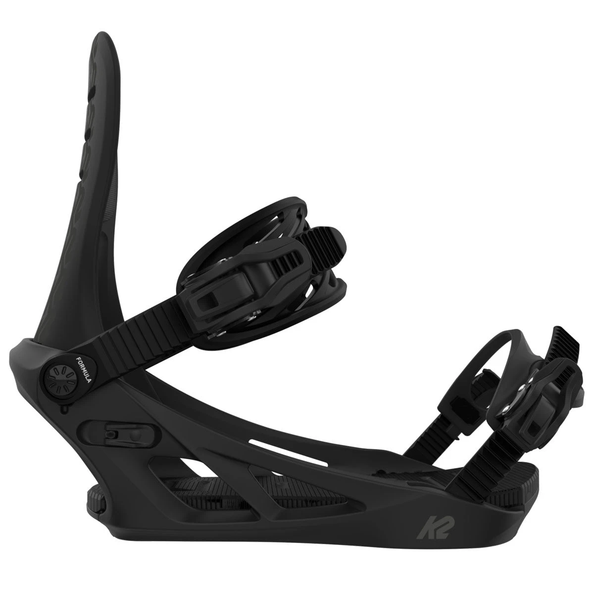 K2 Formula 2024 Snowboard Bindings - Black 3 K2 Formula 2024 Snowboard Bindings - Black - Image 3