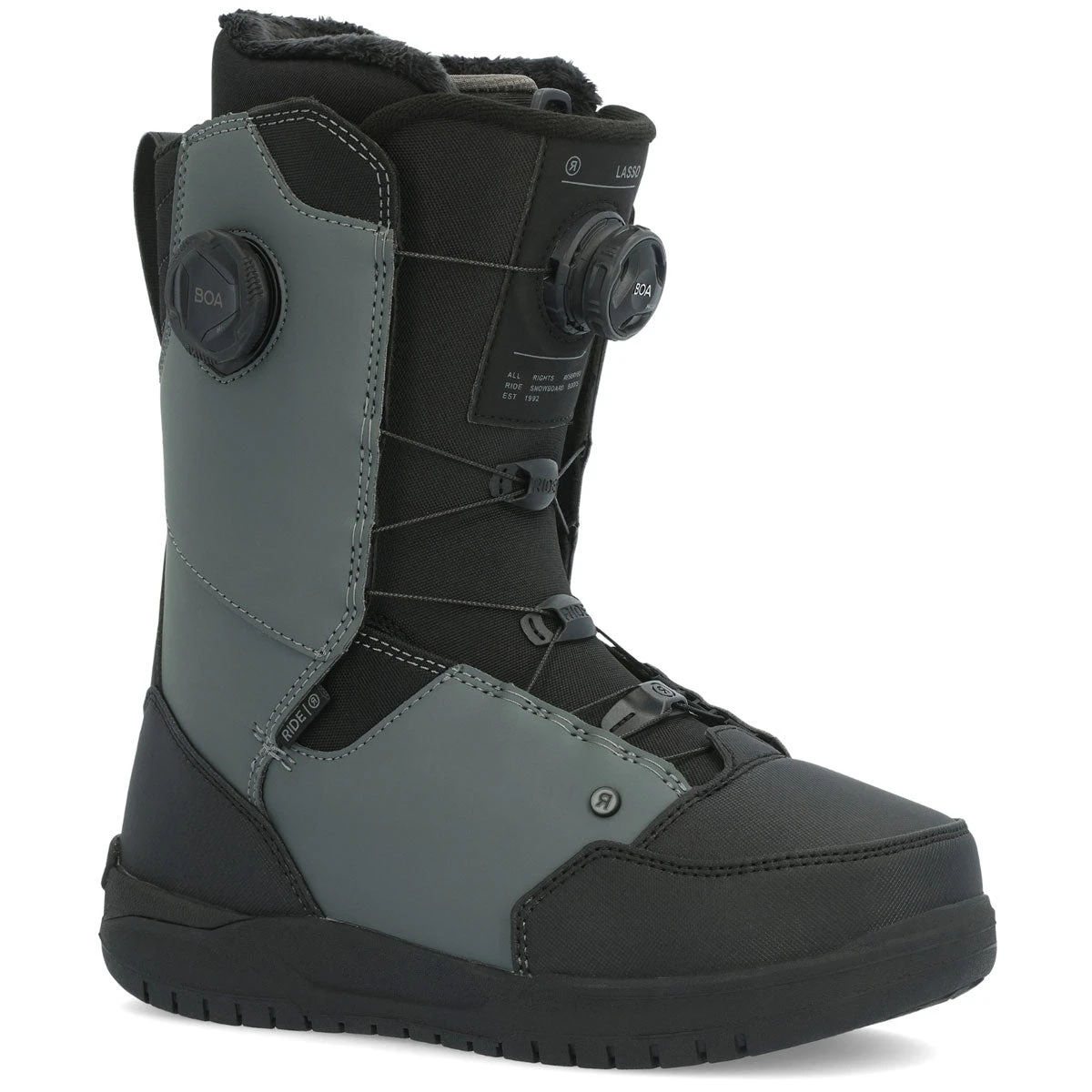 Ride Lasso 2024 Snowboard Boots - Grey 1 Ride Lasso 2024 Snowboard Boots - Grey