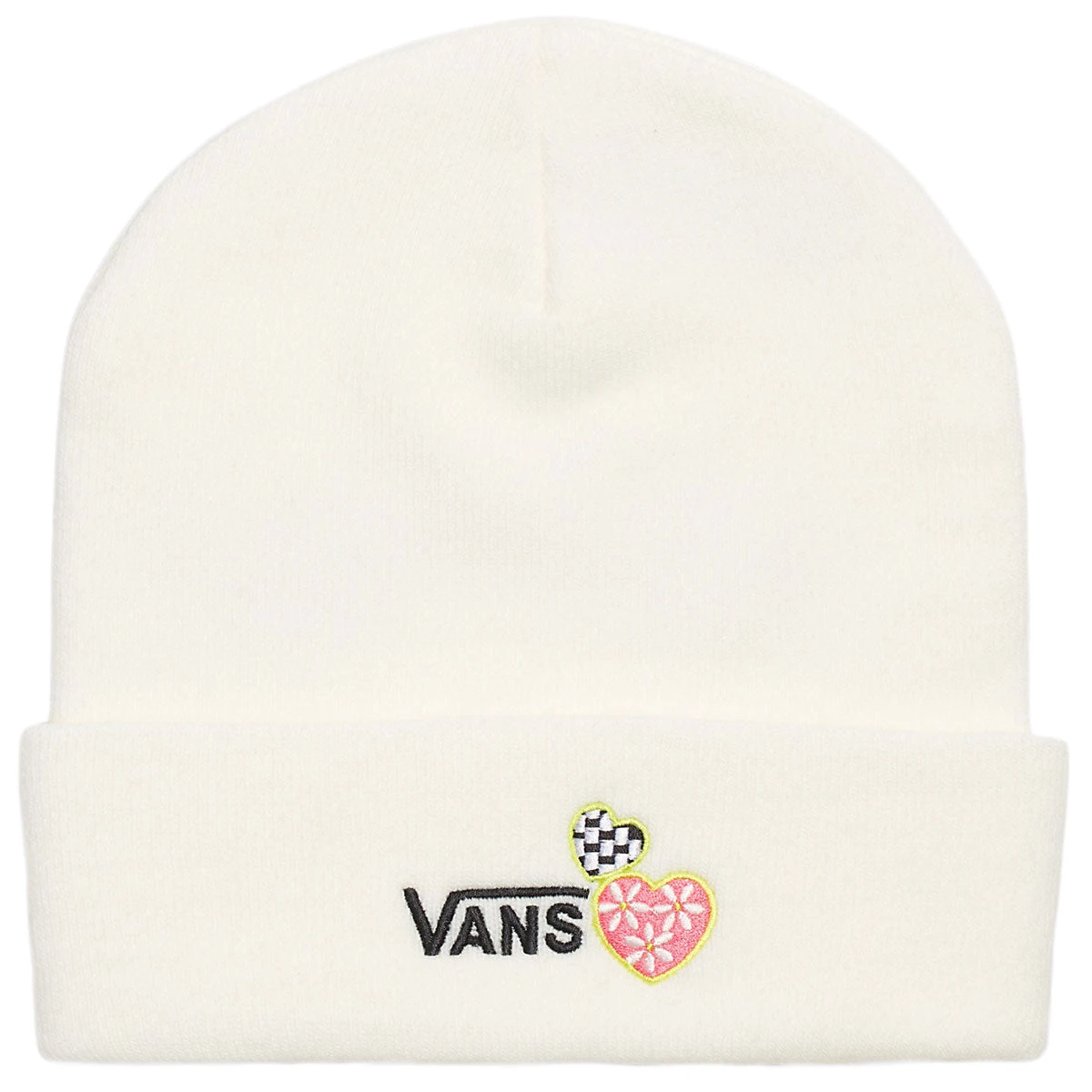 Vans Womens Love Is Kind Beanie - Marshmallow 1 Vans Womens Love Is Kind Beanie - Marshmallow