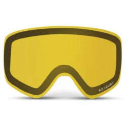 Ashbury Sonic White Triangle Snowboard Goggles - Dark Smoke/Yellow Spare -Ski Equipment Store 729920639038 3