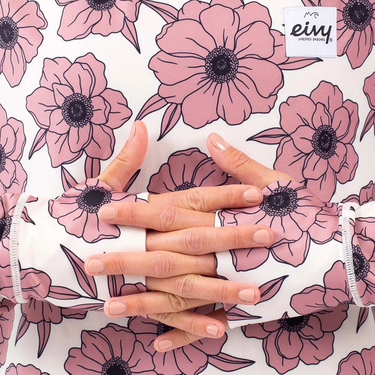 Eivy Icecold Hood Top Snowboard Base Layer - Wall Flowers 4 Eivy Icecold Hood Top Snowboard Base Layer - Wall Flowers - Image 4