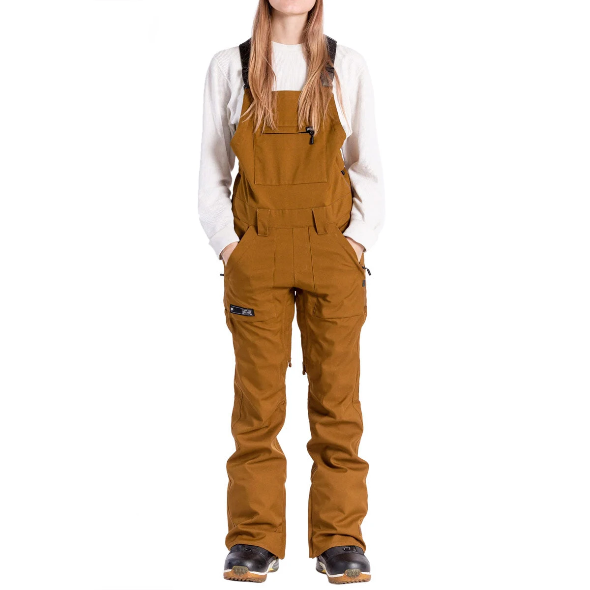 L1 Womens Loretta Overall 2023 Snowboard Pants - Amber 1 L1 Womens Loretta Overall 2023 Snowboard Pants - Amber