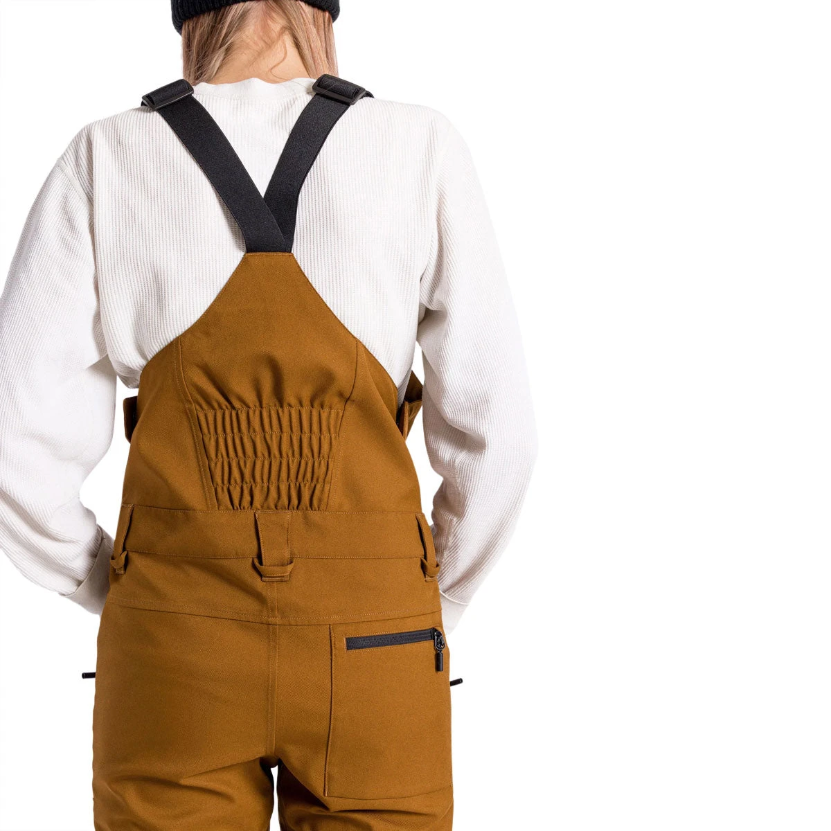 L1 Womens Loretta Overall 2023 Snowboard Pants - Amber 4 L1 Womens Loretta Overall 2023 Snowboard Pants - Amber - Image 4