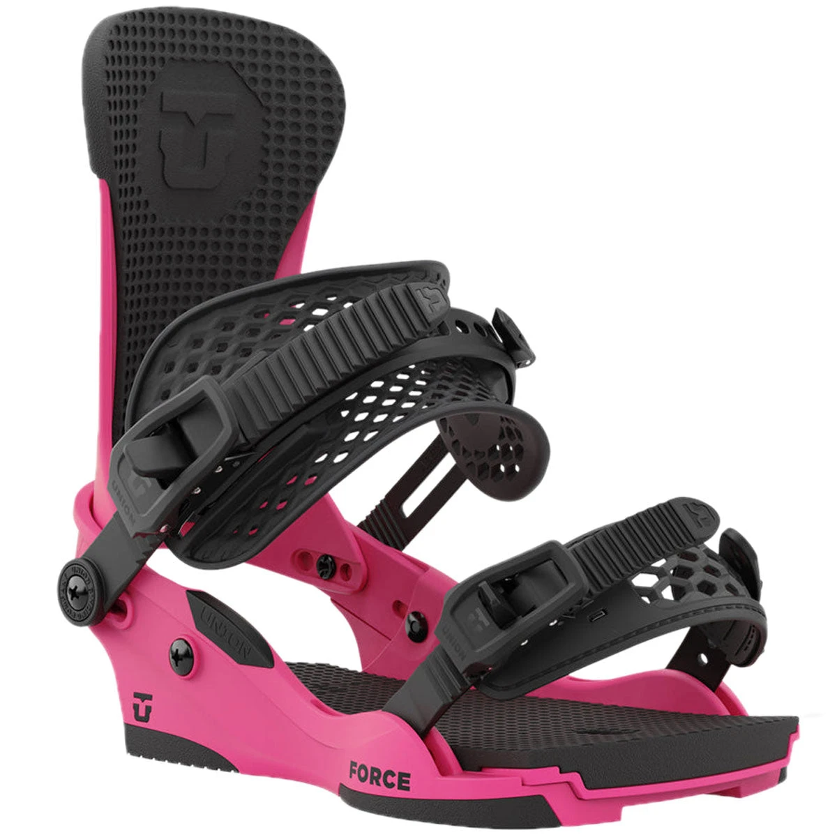 Union Force 2023 Snowboard Bindings - Pink 2 Union Force 2023 Snowboard Bindings - Pink - Image 2