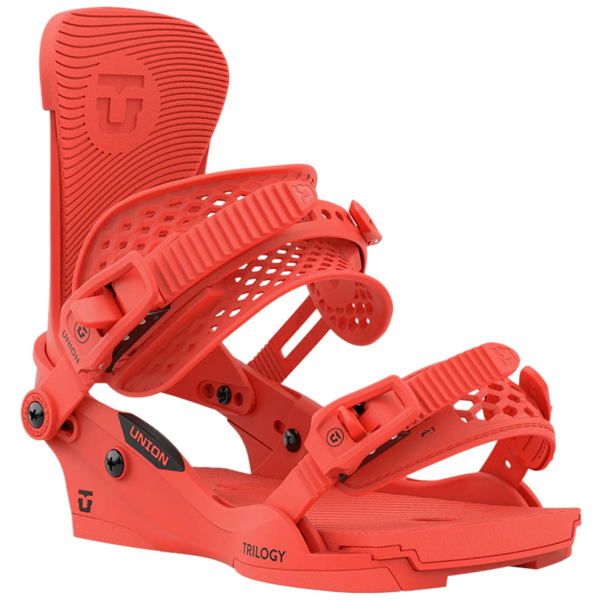 Union Womens Trilogy 2023 Snowboard Bindings - Coral 2 Union Womens Trilogy 2023 Snowboard Bindings - Coral - Image 2