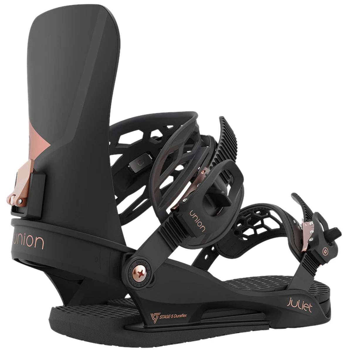Union Womens Juliet 2023 Snowboard Bindings - Black 1 Union Womens Juliet 2023 Snowboard Bindings - Black