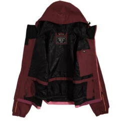 Airblaster Womens Lady Revert Snowboard Jacket - Plum/Magenta 5 Airblaster Womens Lady Revert Snowboard Jacket - Plum/Magenta -Ski Equipment Store 847678186670 3