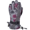 686 Womens Gore-Tex Linear Snowboard Gloves - Charcoal X-ray