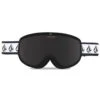 Volcom Footprints Snowboard Goggles - Black Rerun/Dark Grey