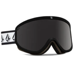 Volcom Footprints Snowboard Goggles - Black Rerun/Dark Grey -Ski Equipment Store 884932380559 3