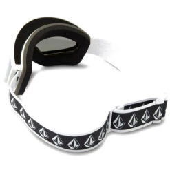 Volcom Footprints Snowboard Goggles - White Rerun/Silver Chrome -Ski Equipment Store 884932380597 4