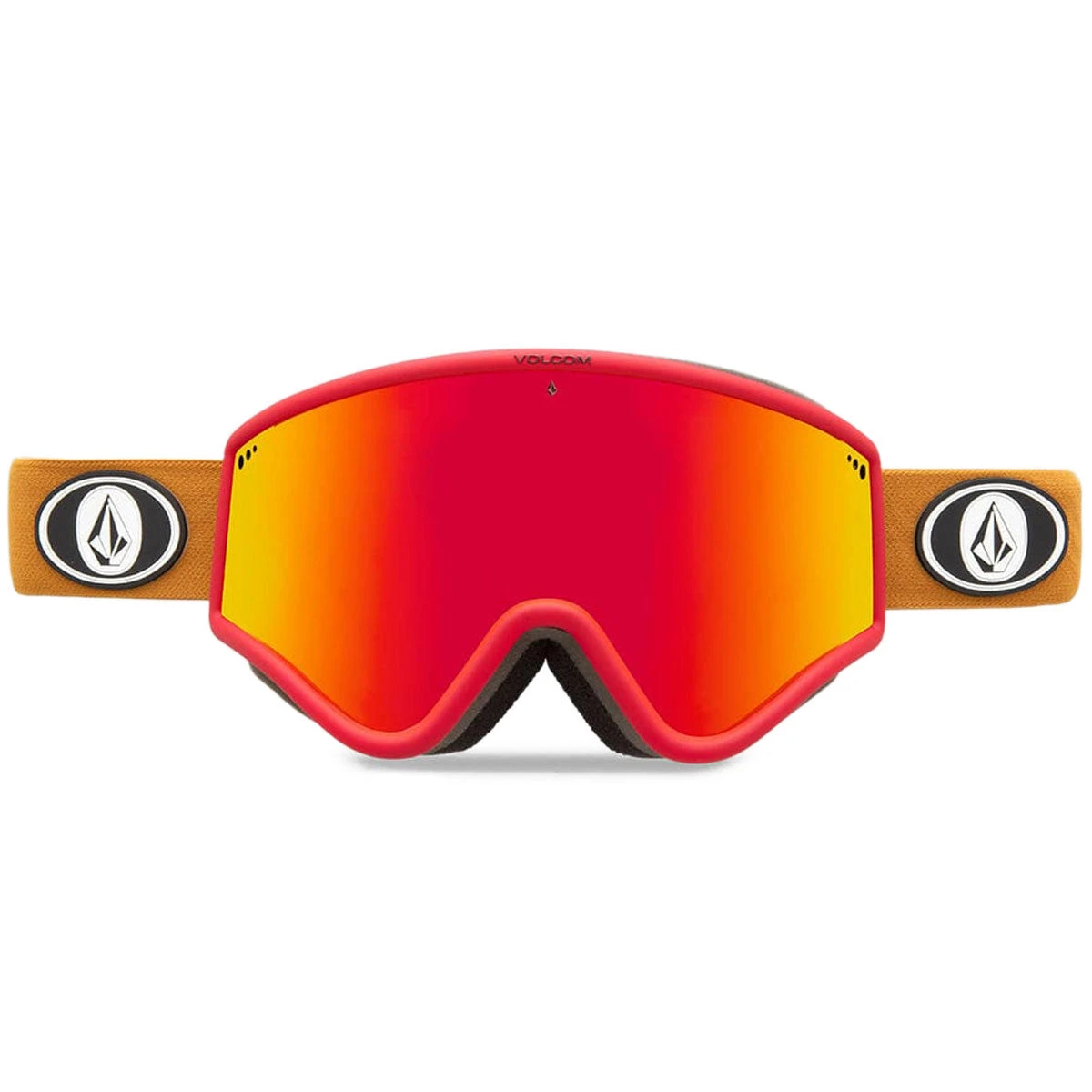 Volcom Yae Snowboard Goggles - Red/Charamel/Red Chrome 1 Volcom Yae Snowboard Goggles - Red/Charamel/Red Chrome