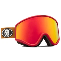 Volcom Yae Snowboard Goggles - Red/Charamel/Red Chrome 6 Volcom Yae Snowboard Goggles - Red/Charamel/Red Chrome -Ski Equipment Store 884932380726 3