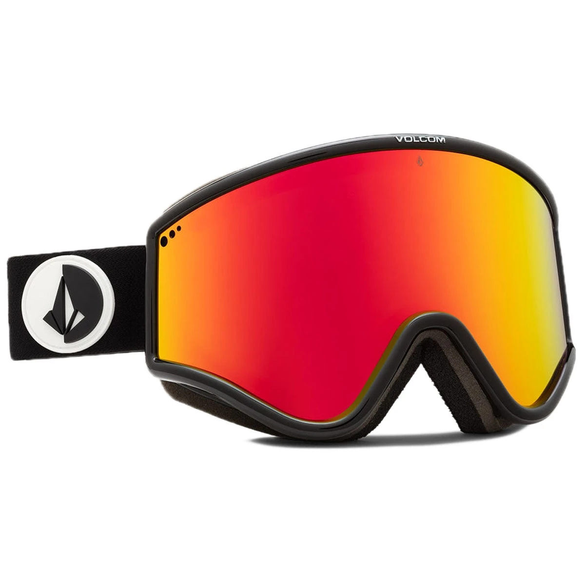 Volcom Yae Snowboard Goggles - Gloss Black/Red Chrome 3 Volcom Yae Snowboard Goggles - Gloss Black/Red Chrome - Image 3