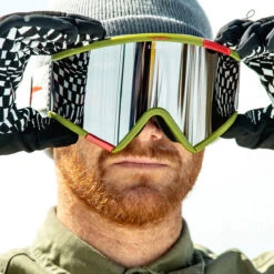Electric Roteck Snowboard Goggles - Matte Evergreen/Fume Silver -Ski Equipment Store 884932385790 3
