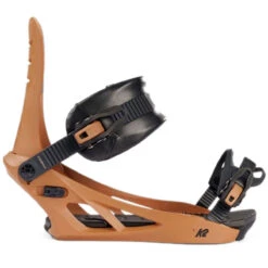 K2 Formula 2023 Snowboard Bindings - Brown -Ski Equipment Store 886745971023 3