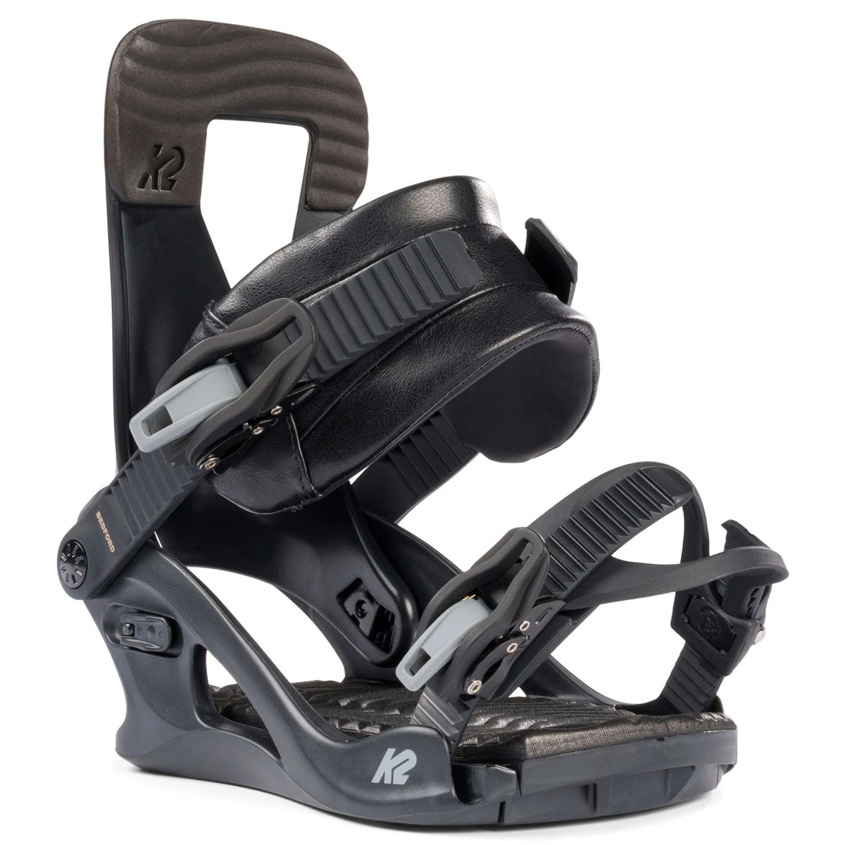 K2 Womens Bedford 2024 Snowboard Bindings - Black 2 K2 Womens Bedford 2024 Snowboard Bindings - Black - Image 2