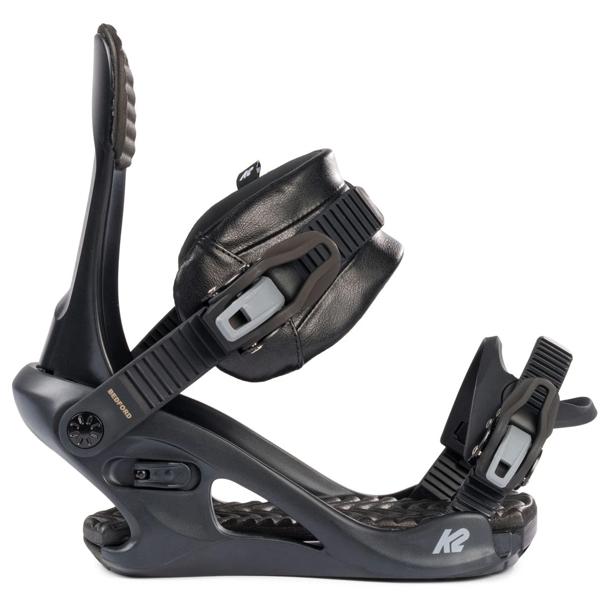 K2 Womens Bedford 2024 Snowboard Bindings - Black 3 K2 Womens Bedford 2024 Snowboard Bindings - Black - Image 3
