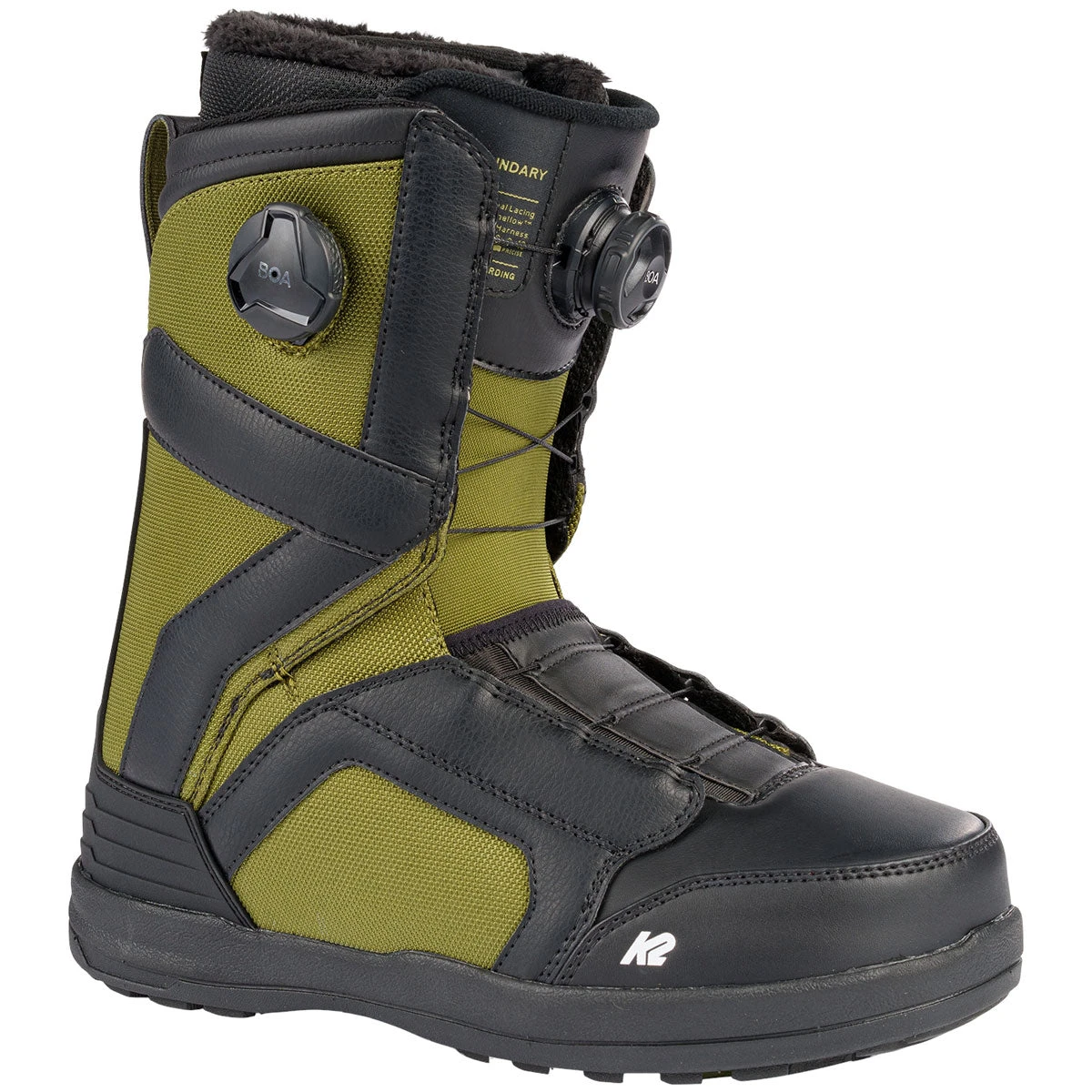 K2 Boundary 2023 Snowboard Boots - Green 2 K2 Boundary 2023 Snowboard Boots - Green - Image 2