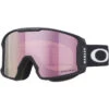 Oakley Line Miner M Snowboard Goggles - Black/Rose Gold/Prizm Clear
