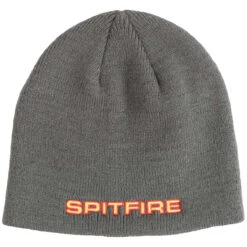Spitfire Classic '87 Beanie - Charcoal/Gold/Red
