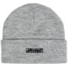 Krooked Moonsmile Script Beanie - Heather/Black