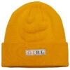 Girl Letterpress Beanie - Gold