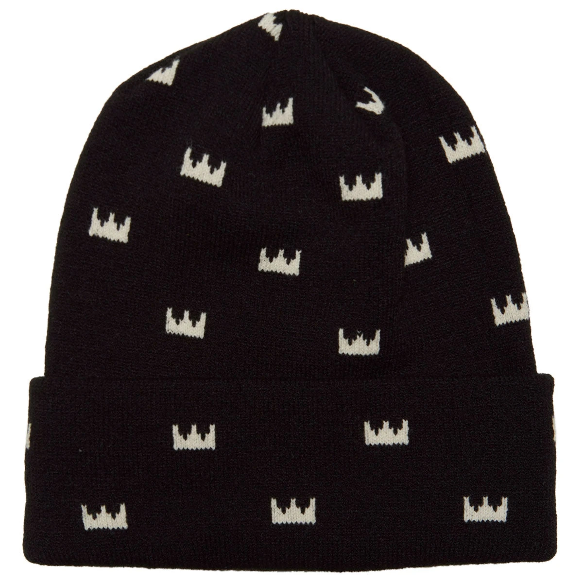 Royal Mini Crowns Beanie - Black 2 Royal Mini Crowns Beanie - Black - Image 2