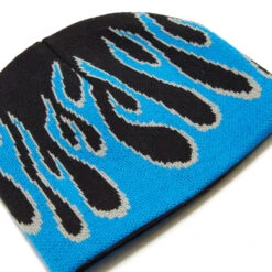 CCS Flames Reversible Skully Beanie - Black/Blue -Ski Equipment Store BQ559E5 2
