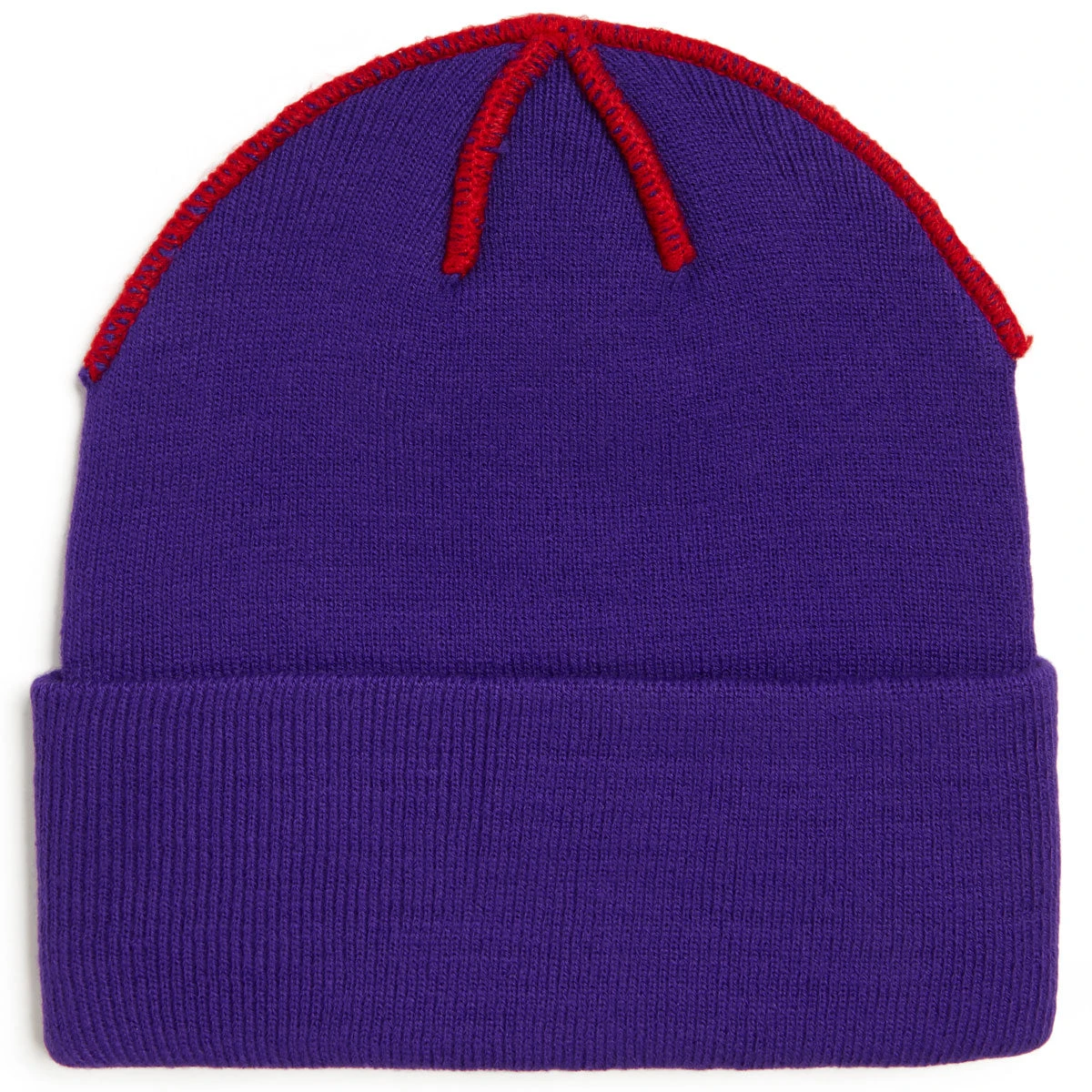 Corduroy Inside Out Beanie - Purple 2 Corduroy Inside Out Beanie - Purple - Image 2