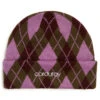 Corduroy Argyle Beanie - Army