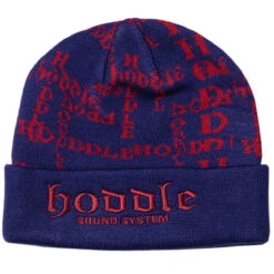 Hoddle Sound Systems Beanie - Navy/Red -Ski Equipment Store BQ5F22A 3