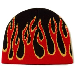 Ski Equipment Store -Ski Equipment Store ccs flame beanie red 2