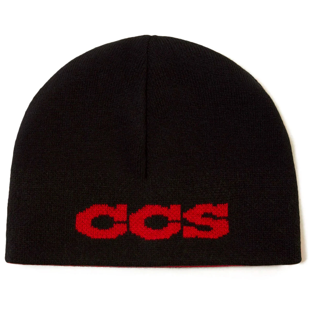 CCS Flames Reversible Skully Beanie - Black/Red 3 CCS Flames Reversible Skully Beanie - Black/Red - Image 3